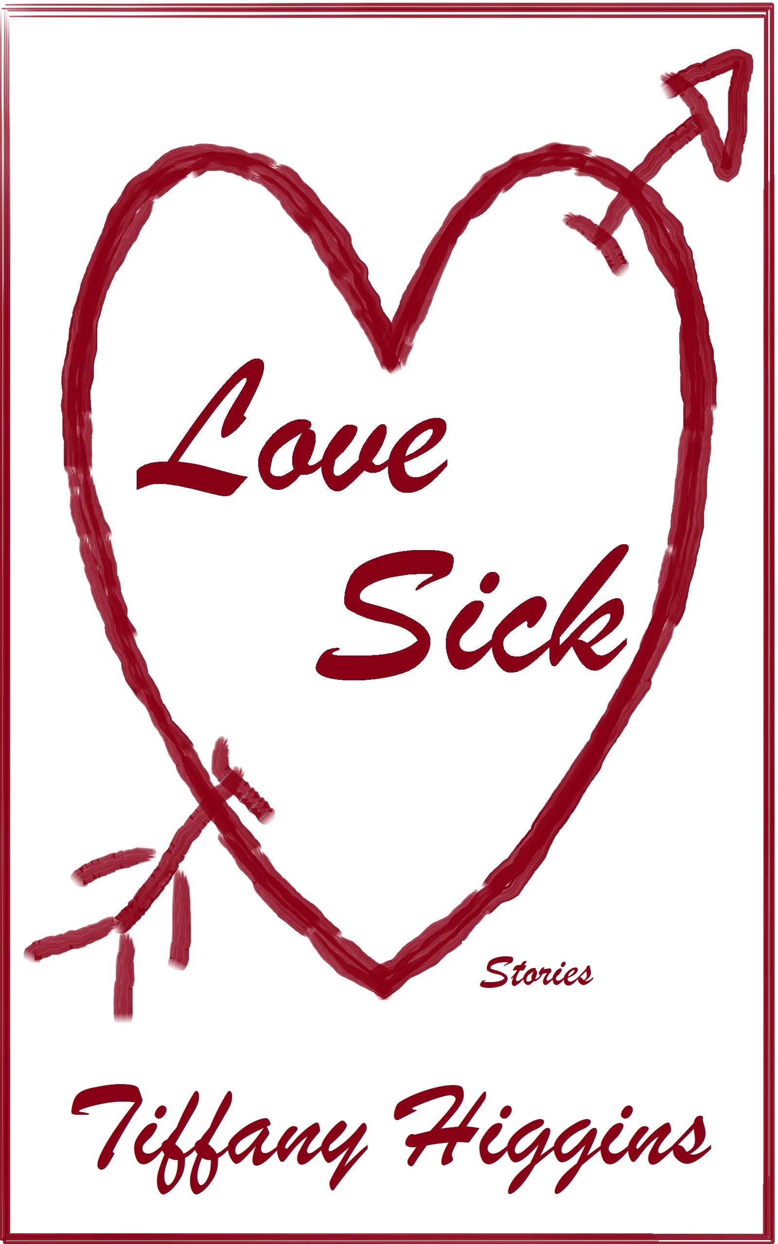 alt="The cover of Love Sick: Stories by Tiffany Higgins"
