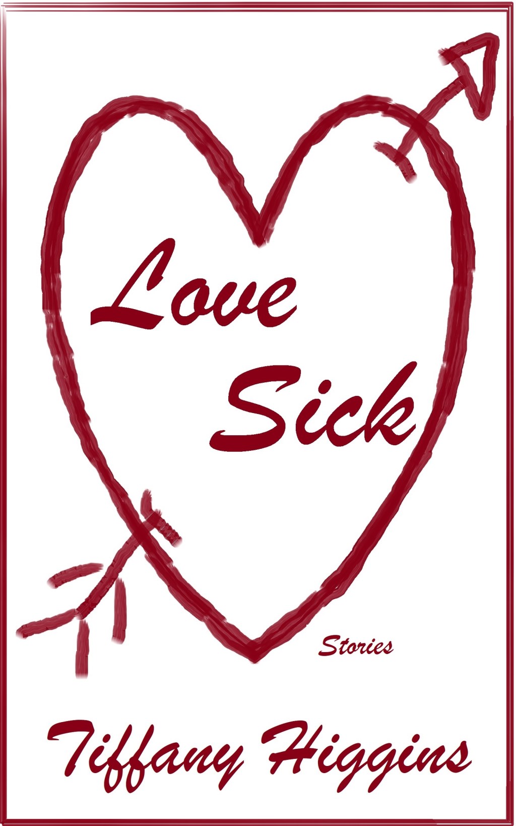alt="The cover of Love Sick: Stories by Tiffany Higgins"